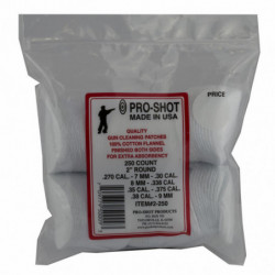 Pro-Shot Patch 270-38 Cal 2" 250pk