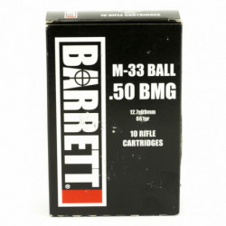 Barrett 50BMG 661Gr M33 10 Rounds/Box