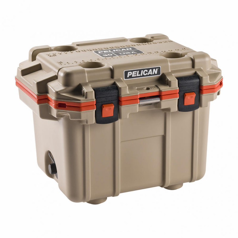 Pelican IM 30 Quarts Elite Cooler Tan/Orange