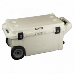 Pelican Cooler 80 Quarts Wheeled White