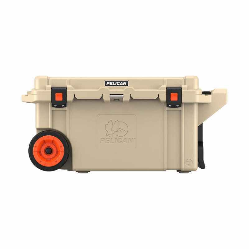 Pelican Cooler 80 Quarts Wheeled Tan