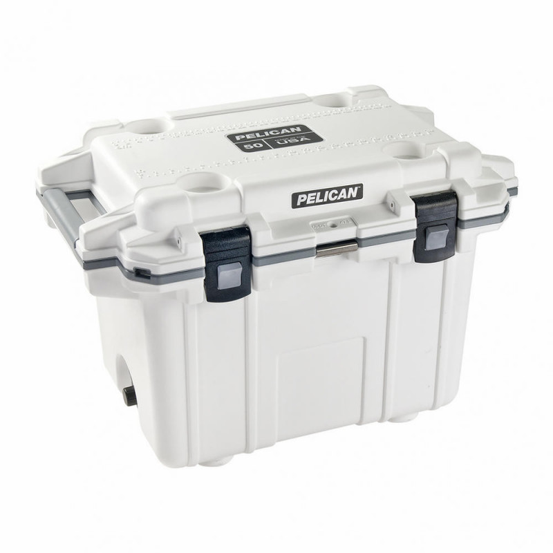 Pelican IM 50 Quarts Elite Cooler White/Gray