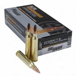 SIG AMMO 223REM 77GR OTM 20/500