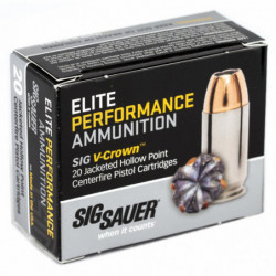 SIG AMMO 380ACP 90GR JHP 20/200