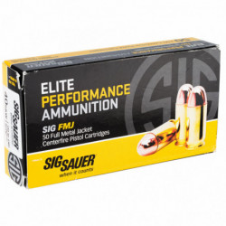 SIG AMMO 40SW 180GR FMJ 50/1000