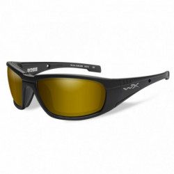 Wiley X Boss Amber/Matte Black Frame Polarized