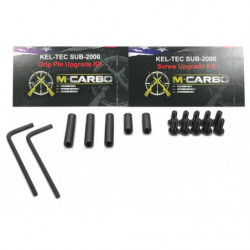 M-Carbo Kel-Tec Sub-2000 Carbon Steel Grip Pins & Screws Upgrade Bundle