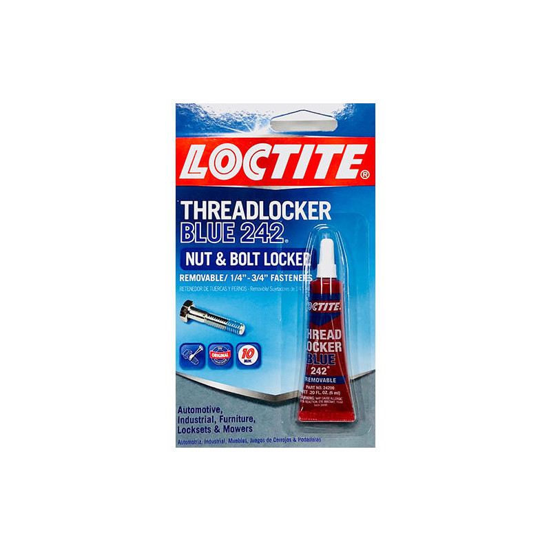 Loctite Threadlocker Blue 242 Removable