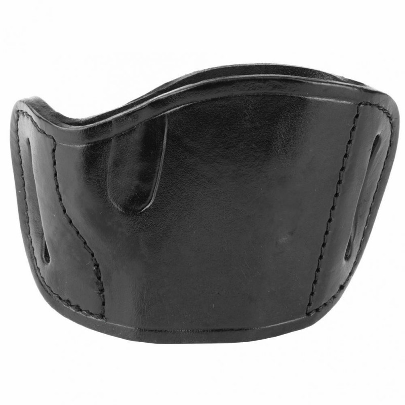 Bulldog Molded Leather Hip Holster Black RH Medium Frame Autos