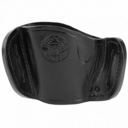 Bulldog Molded Leather Hip Holster Black RH Medium Frame Autos