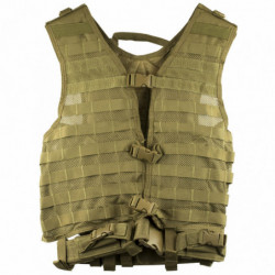 NcSTAR VISM Vest MOLLE Medium-2XL Tan