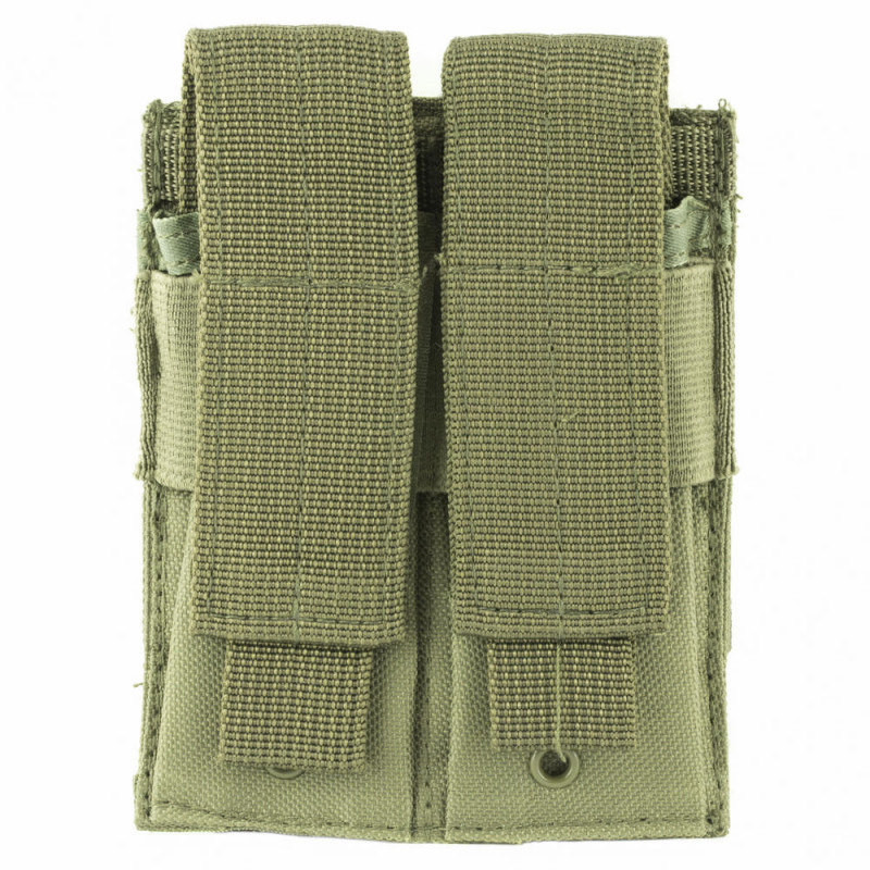 NcSTAR VISM Double Pistol Magazine Pouch Green