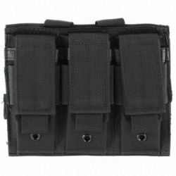 NcSTAR VISM Triple Pistol Magazine Pouch Black