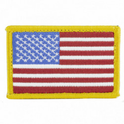 Blackhawk Patch American Flag w/Hook & Loop Red/White and Blue