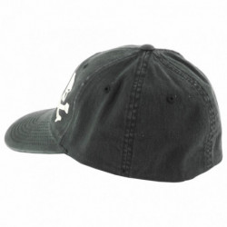 PHU SKULL FLEX HAT BLK/WHI S/M