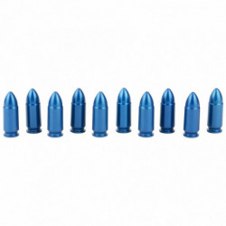 A-Zoom Snap Caps 9mm 10Pk Blue