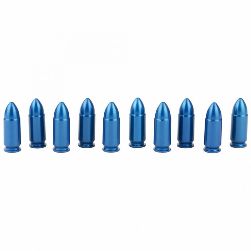 A-Zoom Snap Caps 9mm 10Pk Blue