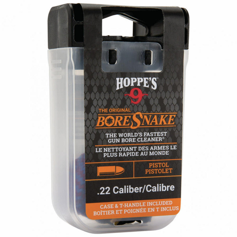 BoreSnake Pistol Bore Cleaner .22 Cal w/Handle