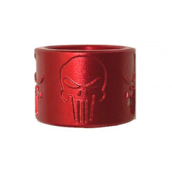 Backup Thread Protector 1/2X28 Skull RH Red