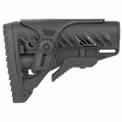 FAB Defense Tactical Buttstock Adjustable Cheek AR Black