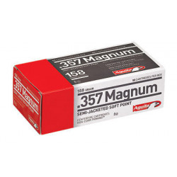 Aguila Ammunition Pistol 357 Mag 158Gr Semi Jacketed HP 50/500