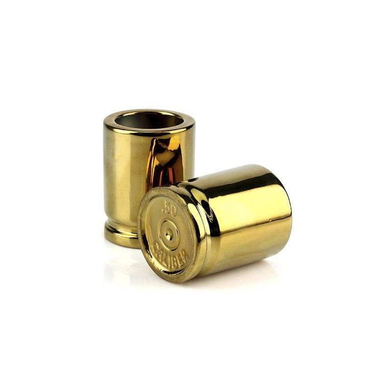 50 Caliber Shot Glasses