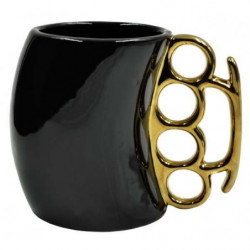 Brass Knuckle Mug