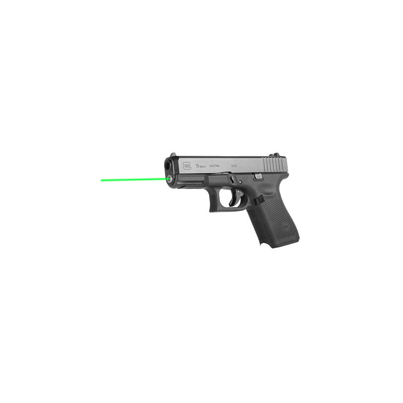 LaserMax LMS-G5-19G for Glock 19 Gen5 Green