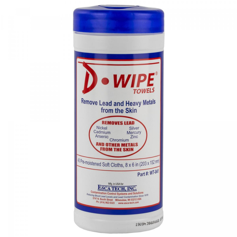 D-Lead D-Wipe Towels 12-40 Coyote Tan Canisters