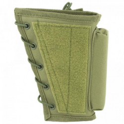 NcSTAR Stock Riser w/Magazine Pouch Green