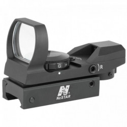 NcSTAR Red/Green 4 Reticle Reflex Sight Black