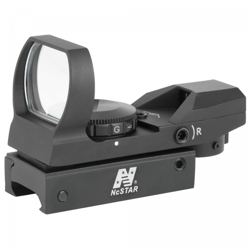 NcSTAR Red/Green 4 Reticle Reflex Sight Black