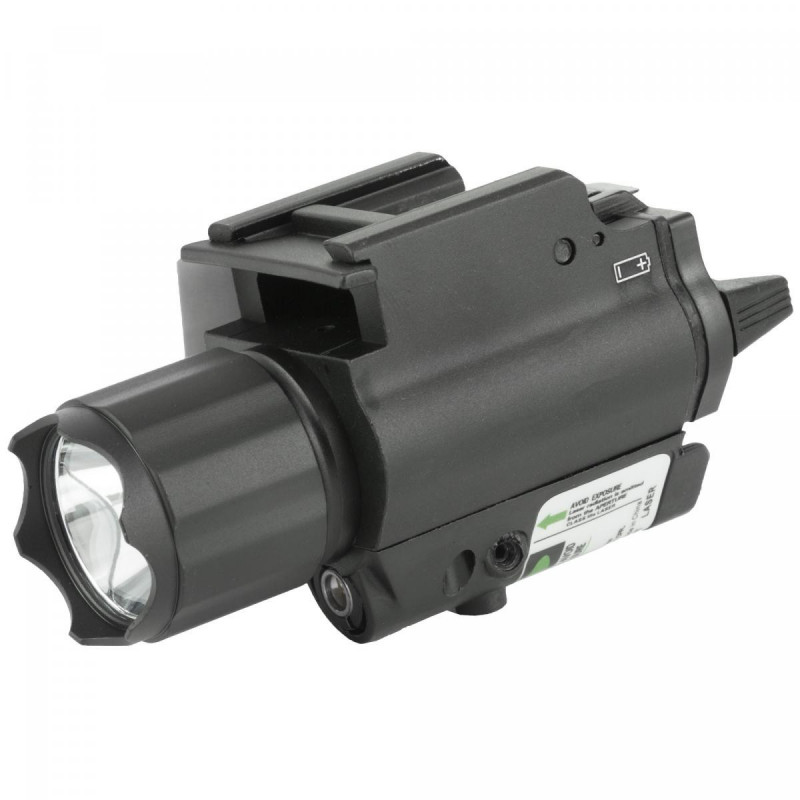 NcSTAR Compact Flashlight and Laser Green 200Lm