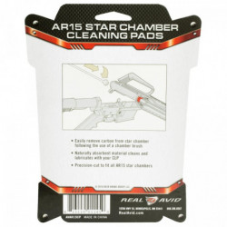 Real Avid AR-15 Star Chamber Cleaning Pads