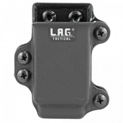 L.A.G. Single Pistol Magazine Carrier 45 Full Black