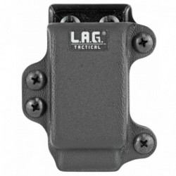 L.A.G. Single Pistol Magazine Carrier Glock 43/S&W 9/40 Compact Black