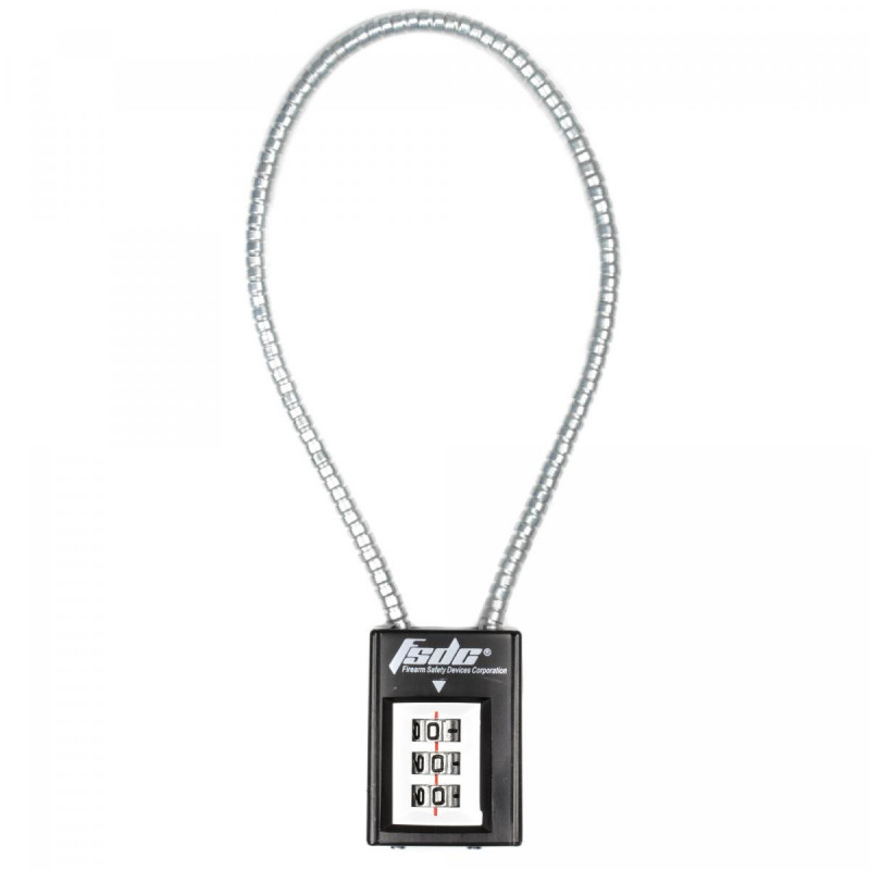 FSDC 14" COMBO CABLE LOCK CA&MA APP