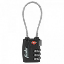 FSDC 3-DIAL TSA COMBO CABLE LOCK