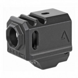 Agency Arms 417 Compensator for Glock 43 Black