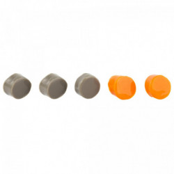 Walker's/Silicone Ear Plug/3 Pairs/Orange and FDE