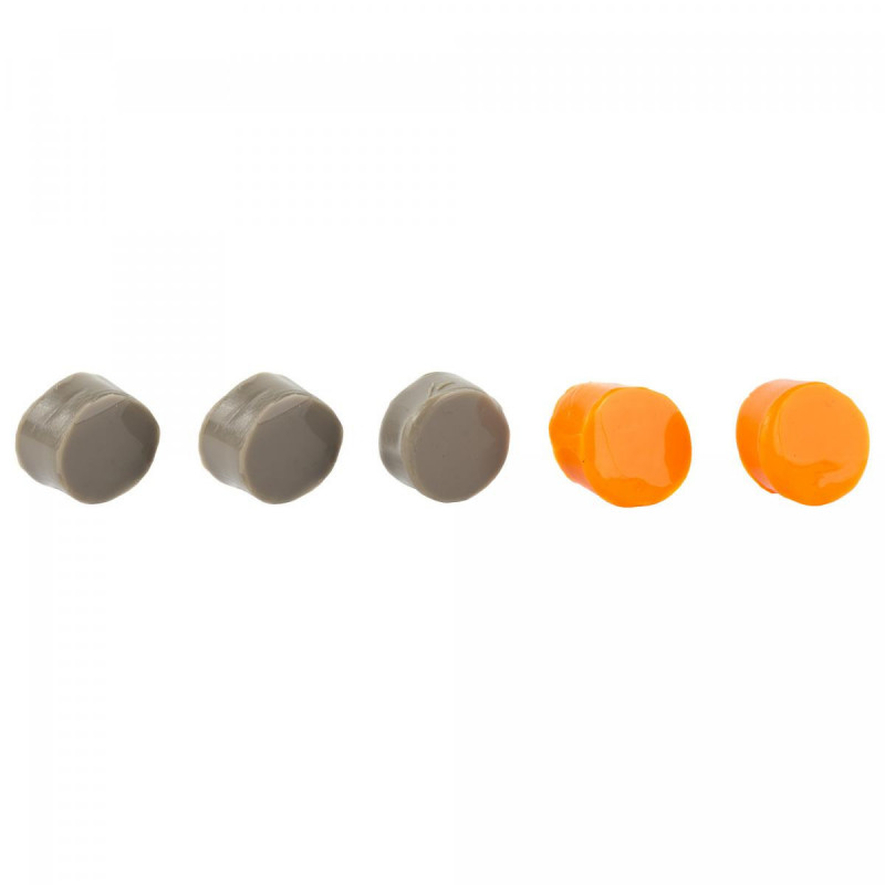 Walker's/Silicone Ear Plug/3 Pairs/Orange and FDE