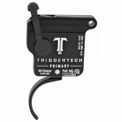 TriggerTech Remington 700 Black Primary Curved Clean Trigger RH
