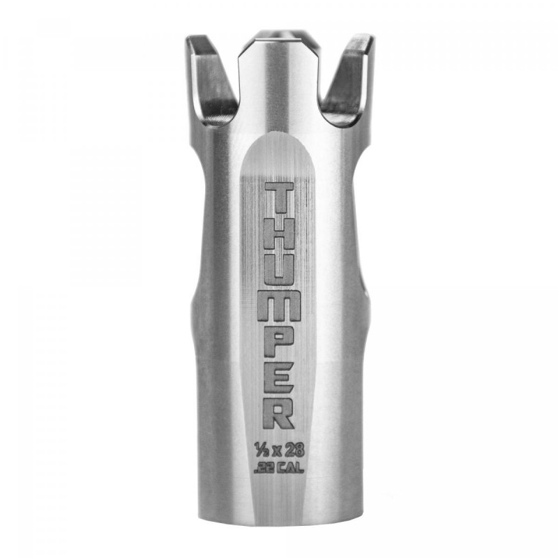 BAD Thumper Muzzle Brake 223 Rem 1/2X28 Stainless