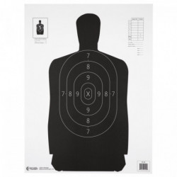 Action Targets B-34 Qualification Black 100Pk