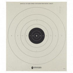 Action Targets B-8 Timed And Rapid Fire Bull's-Eye 100Pk