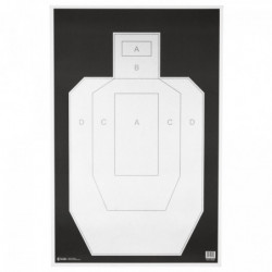 Action Targets IPSC PBKB Paper 100Pk