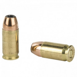 Aguila Ammunition Pistol 380ACP, 90Gr Jacketed HP 50/500