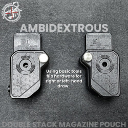 Black Scorpion Ambi Double Stack Magazine Pouch