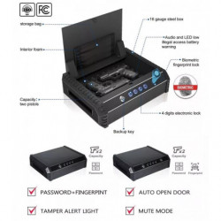 CED Elite Series Deluxe Drawer Pistol Safe