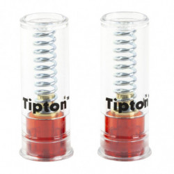 Tipton Snap Caps Translucent Red 2Pk